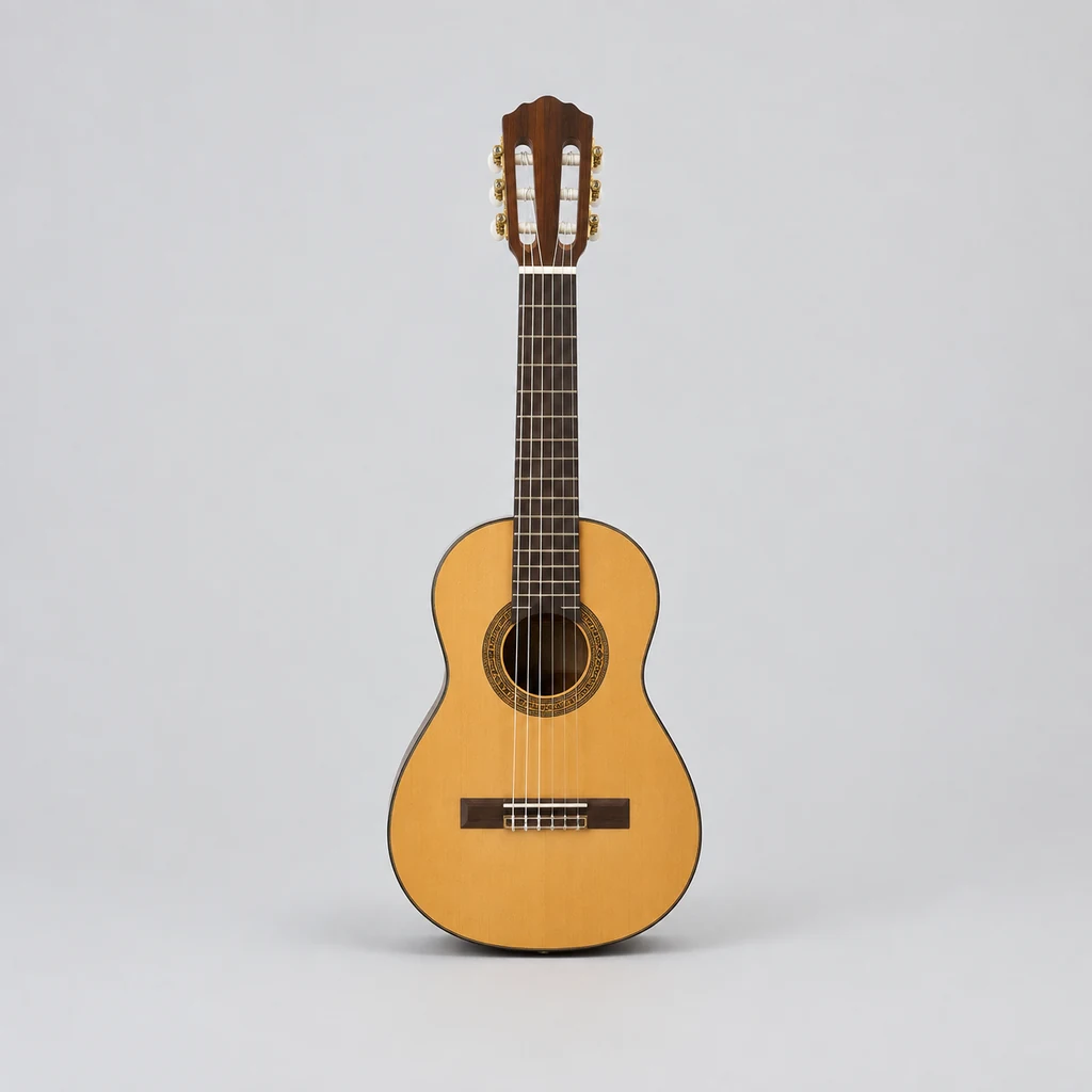 Three-quarter size classical guitar for younger players